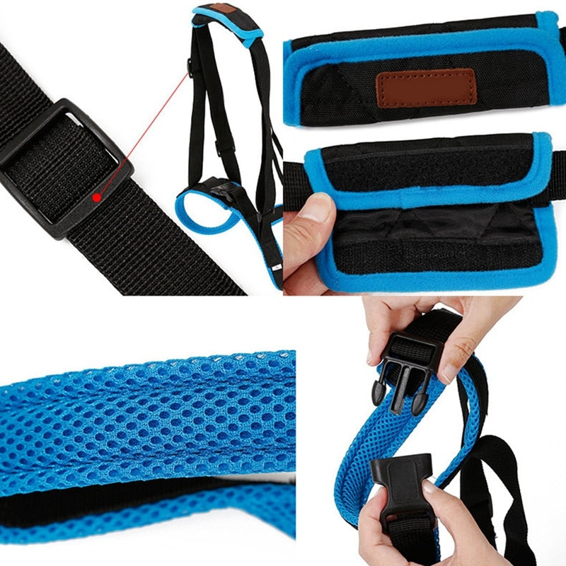 Binxy Boy Adjustable Rear-Leg Support Lift Harness