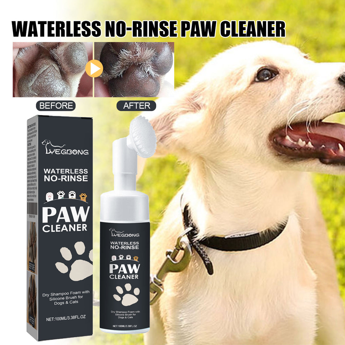 Binxy Boy Paw Care Cleaner