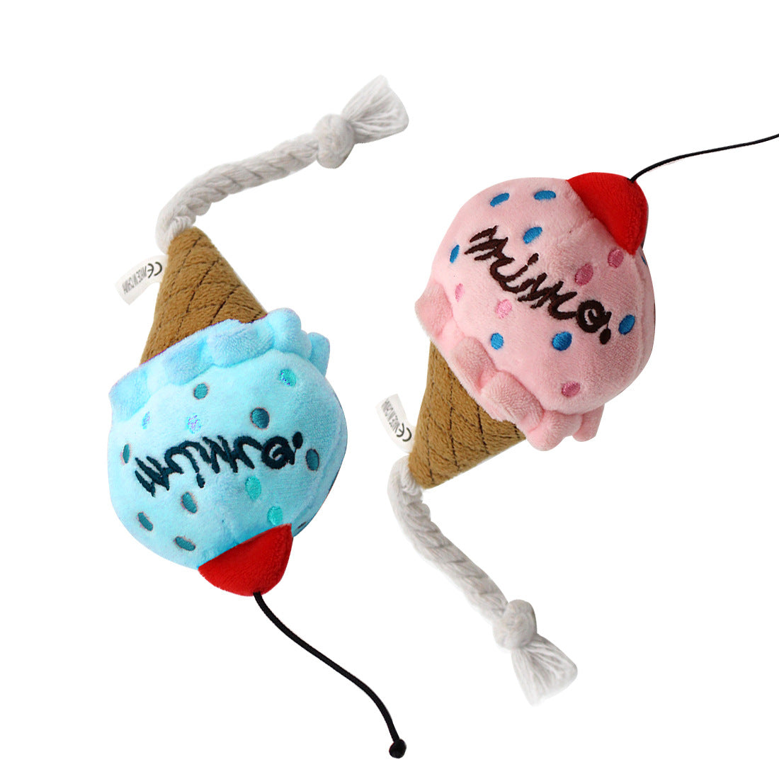 Binxy Boy Plush Squeaky Toy Set