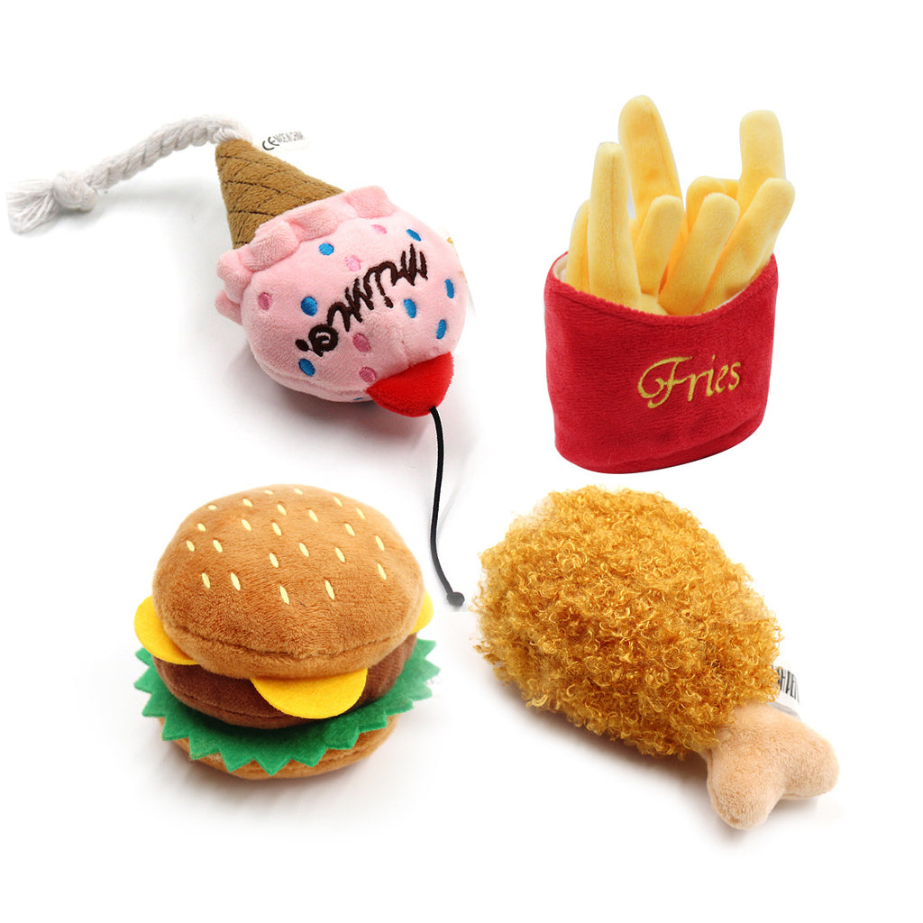 Binxy Boy Plush Squeaky Toy Set